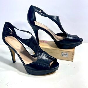FRANCO SARTO L-VANDAL LEAHTER HEELS
